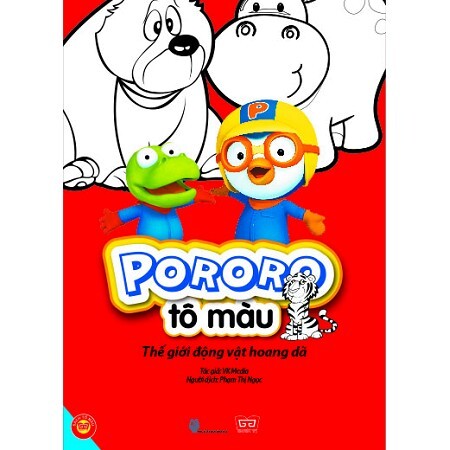 Pororo Tô Màu - Thế Giới Động Vật Hoang Dã 