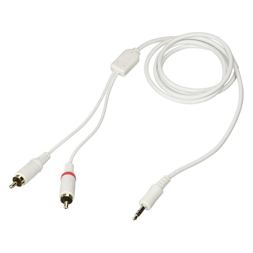 Dây cáp Audio Elecom AVD-IPCLR1WH 1m 