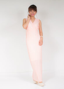 Đầm maxi hoa Jadiny DM007