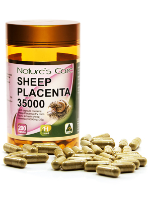 Nhau thai cừu Nature's Care Sheep Placenta 35000mg 