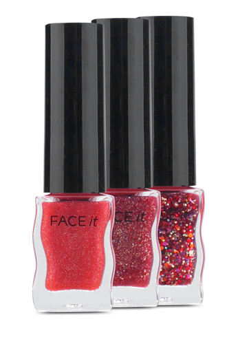 Sơn móng Gradation Art Nails 03 Very Very Red The Face Shop 