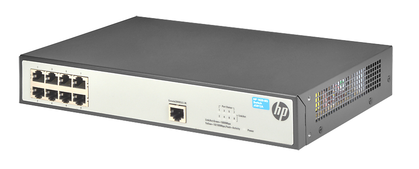 Switch HP 1620-8G JG912A, 8 ports 