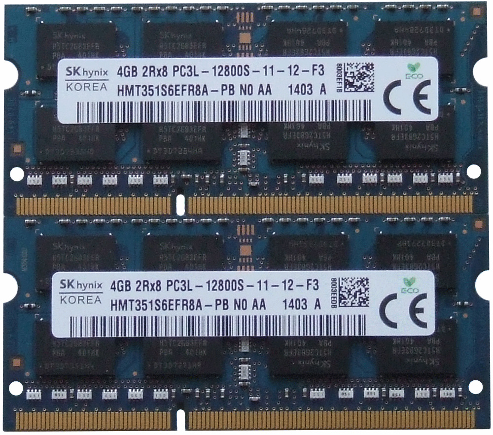 Ram laptop Hynix 8gb DDR3 1333/1600 