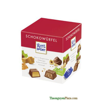 Hộp kẹo Sô cô la Ritter Sport 192g 