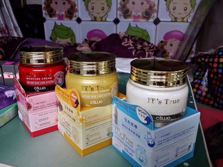 Kem dưỡng Cellio It’s True Moisture Cream 