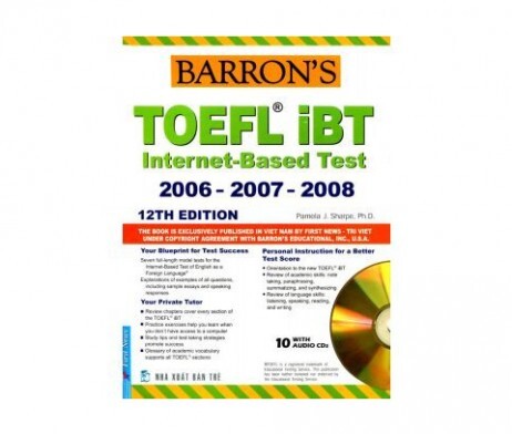Barron's Toefl IBT Internet Based Test 12th (Sách+10CD) 