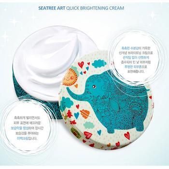 Kem dưỡng trắng da SEATREE Quick brightening cream 