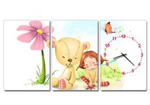 Tranh Đồng Hồ Suemall BB1324 - Best Friend