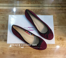 Giày Búp Bê Đính Nơ Vanessa 0215