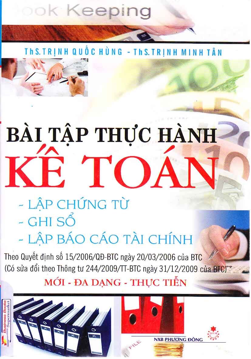 Bài tập thực hành kế toán 