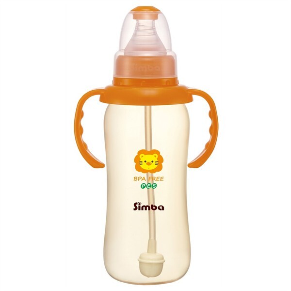 Simba - S6815 - Bình Sữa Hồ Lô Tay Cầm Hút Tự Động Nhựa Pes 300Ml ...