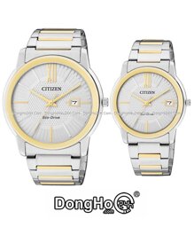 Đồng hồ đôi Citizen AW1214-57A và FE6014-59A