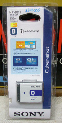 Pin SONY NP-BD1 