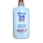 Sữa tắm Johnson's pH5.5 nourishing body wash hạnh 