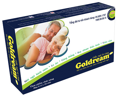 Thực phẩm chức năng hỗ trợ điều trị bệnh mất ngủ Goldream ...