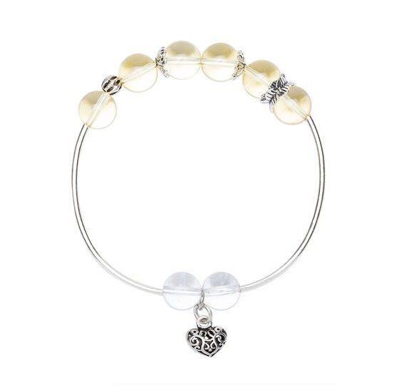 Vòng Tay Tỏi's Jewelry - Đá Phối Charm Bạc RGS004 