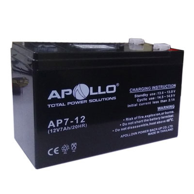 Ắc quy Apollo 12V 7Ah AP7-12