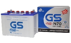 Ắc quy GS nước 12V-70Ah N70L