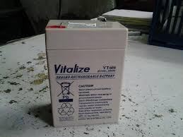 Ắc quy Vitalize VT604( 6V-4AH)