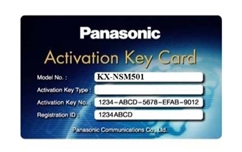 Activation key mở rộng tổng đài Panasonic KX-NSM501