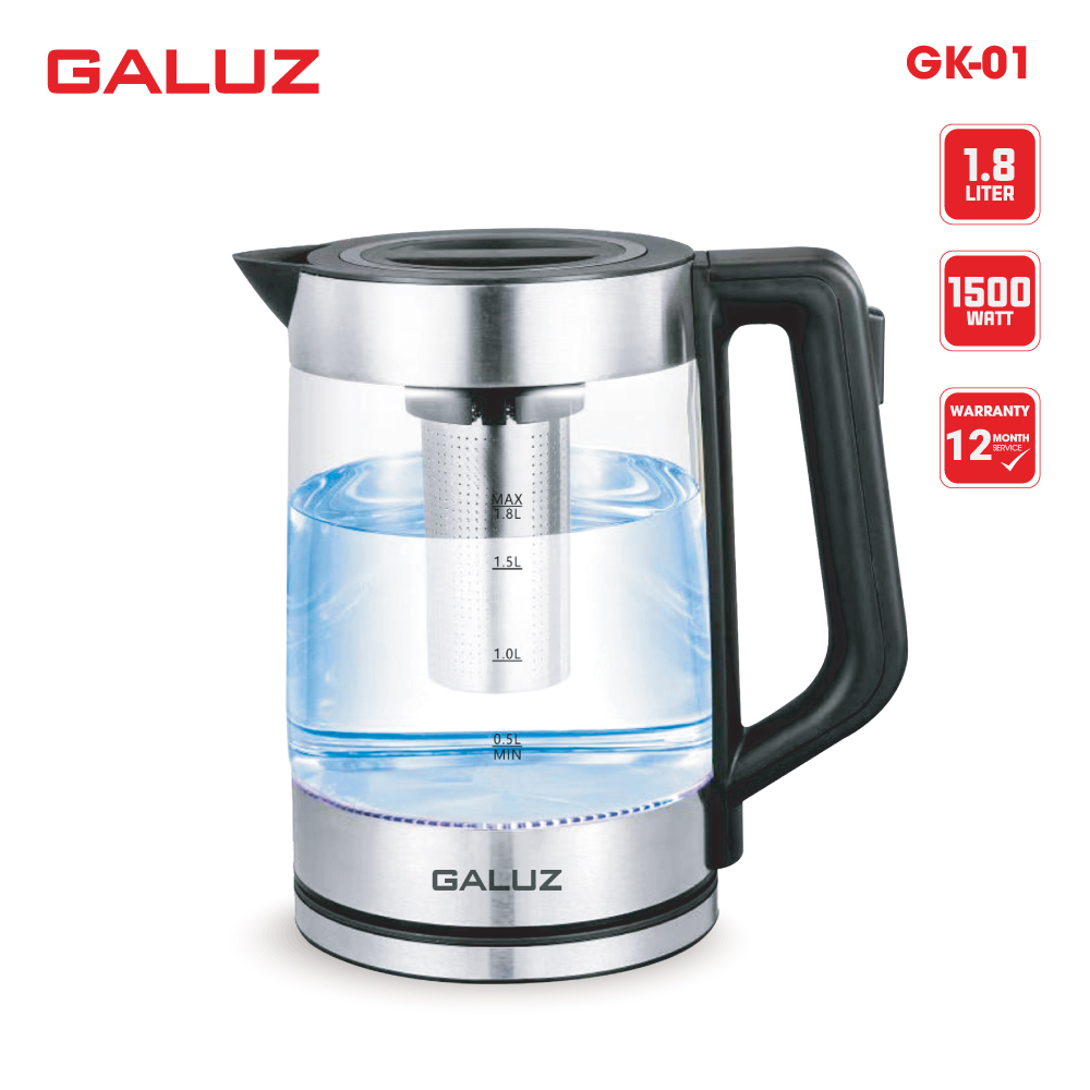 Ấm điện đun nước Galuz GK-01 dung tích 1.8L