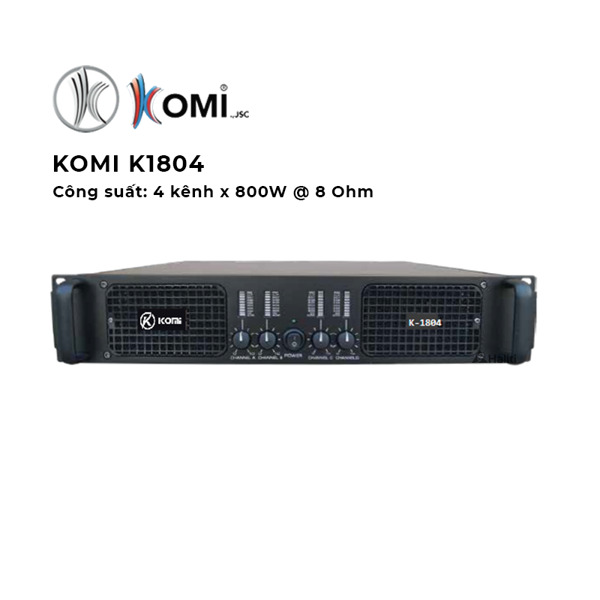 Âm ly công suất Komi K-1804