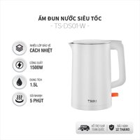 Ấm siêu tốc 2 lớp 1.5L Tsuki TS-DS01