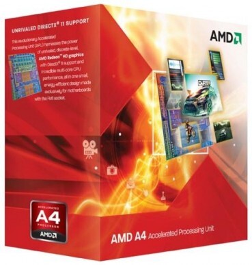 Bộ vi xử lý - CPU AMD A4-3300 - 2.5GHz - 1MB Cache