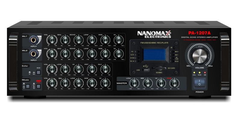 Amply karaoke Nanomax PA1207A