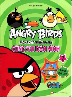 Angry Birds - Sách Phát Triển Trí Tuệ Cùng Vui Dán Hình 2