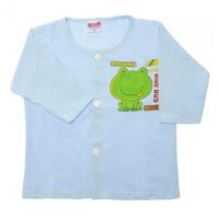 Áo cài giữa tay dài màu Nanio AD082D - size 8 , 3-4 tuổi