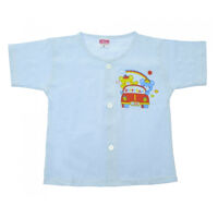 Áo cài giữa tay ngắn màu Nanio AD097D - size 7 , 2-3 tuổi