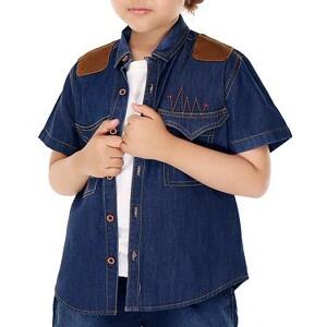 Áo khoác jean bé trai YF 7AY03511