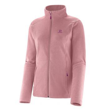 Áo khoác thể thao nữ Salomon Panorama Fz midlayer w pride Pink-X-L36369500