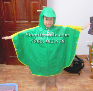 Áo mưa cánh dơi trẻ em Enfa