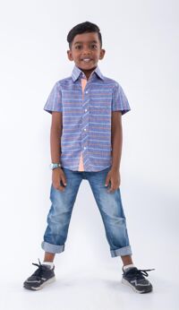 Áo sơ mi bé trai UGETHER UKID167