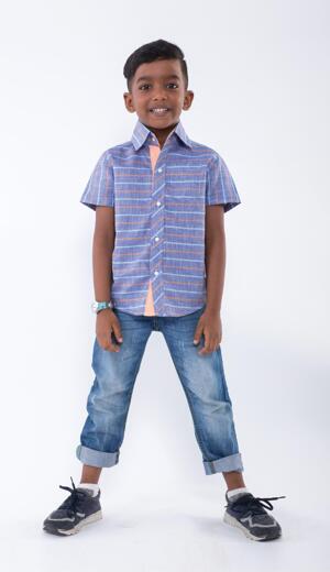 Áo sơ mi bé trai UGETHER UKID167