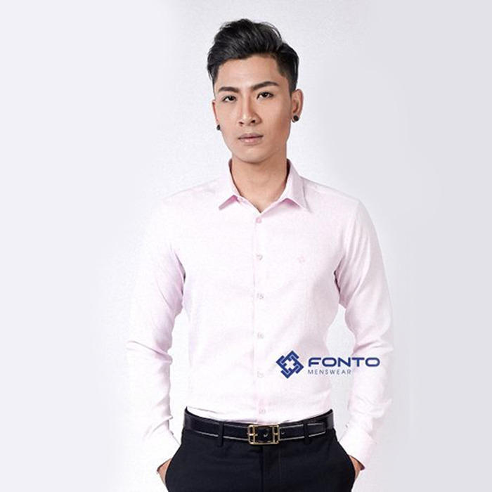 Áo sơ mi công sở nam Fonto Menswear SM039