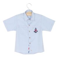 Áo sơ mi hải quân xanh Cuckeo SM 201