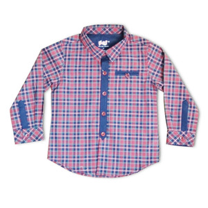 Áo sơ mi tay dài bé trai PSF 0140180012