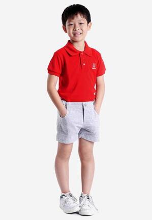 Áo thun bé trai Polo Ugether UKID14