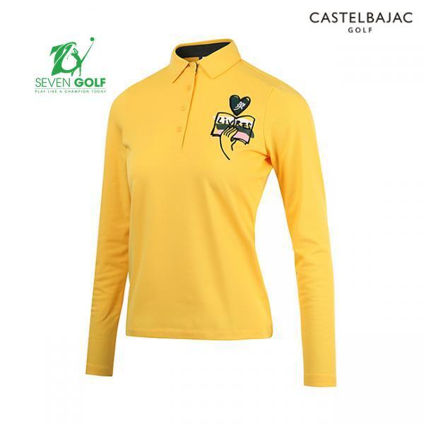 Áo thun golf nữ CastelBajac BG8FTS503