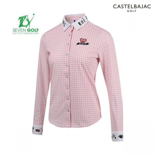Áo thun golf Polo nữ dài tay Castellbajac BG8FTS504