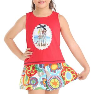 Áo thun in hình cô gái YF 7AX02703