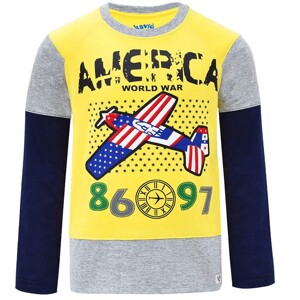 Áo Thun Tay Dài America Bé Trai Kavio Kids BS81-N3