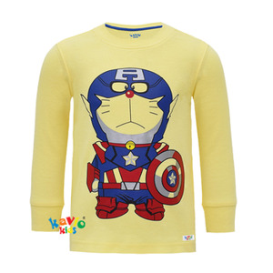 Áo Thun Tay Dài Bé Trai Kavio Kids BR72-N2