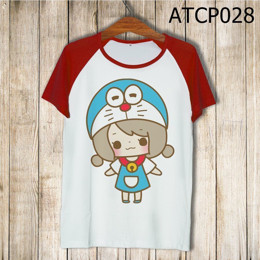 Áo thun tay màu Cô bé Doraemon ATCP028