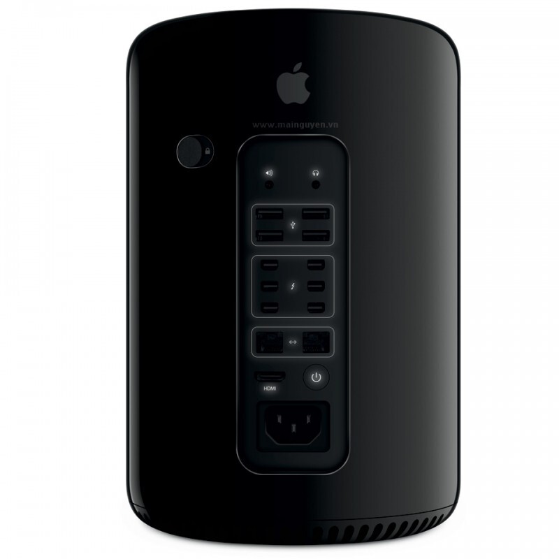 Máy tính để bàn Apple Mac Pro MD878ZP/A  2013 - Intel Xeon E5 6-Core 3.5GHz, 16GB, 256GB HDD, Dual AMD FirePro D500 3GB