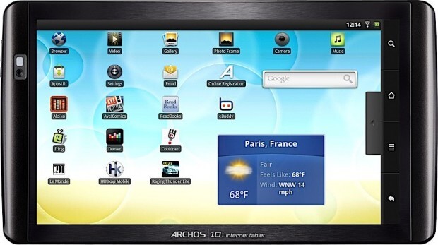 Máy tính bảng Archos 101 Titanium - 8GB 10.1 inch