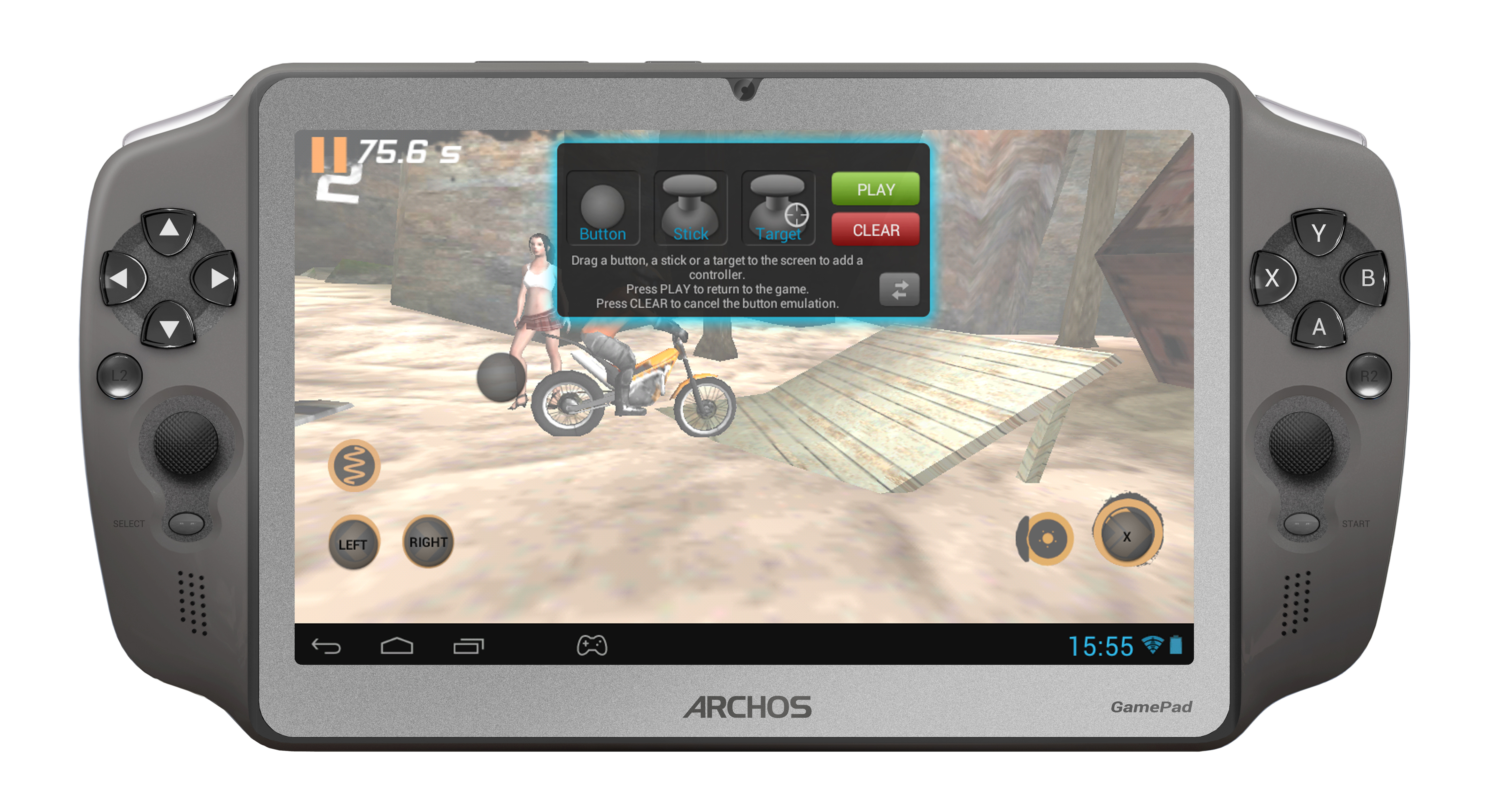 Máy tính bảng Archos GamePad (70GP) - 8GB, Wifi, 7.0 inch